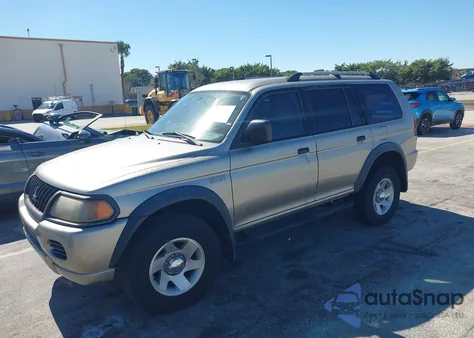 2004 Mitsubishi Montero Sport Ls из США, поврежденный, VIN JA4LS21R64J004239